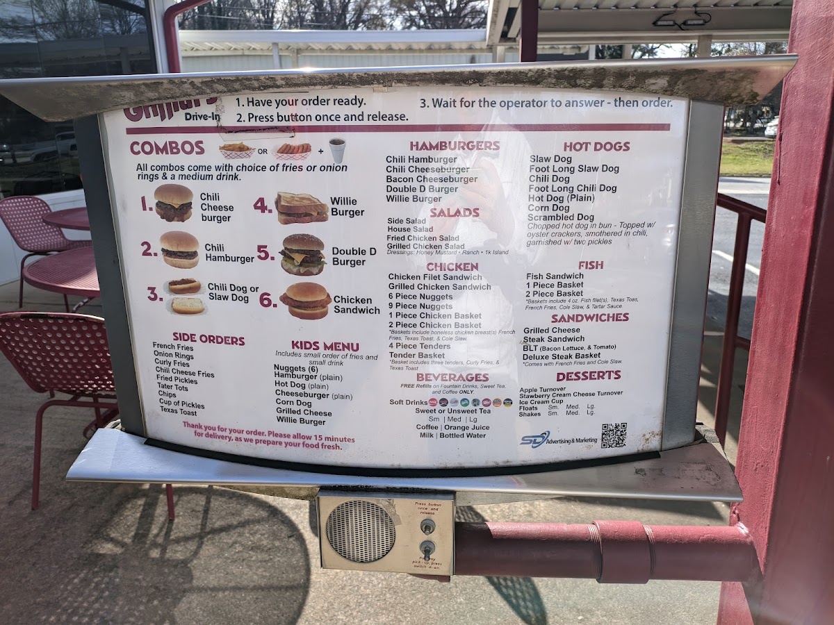 Griffith's Drive-In Menu - Image 2